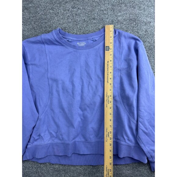 Athleta Purple Sweatshirt - Picture 3 of 8